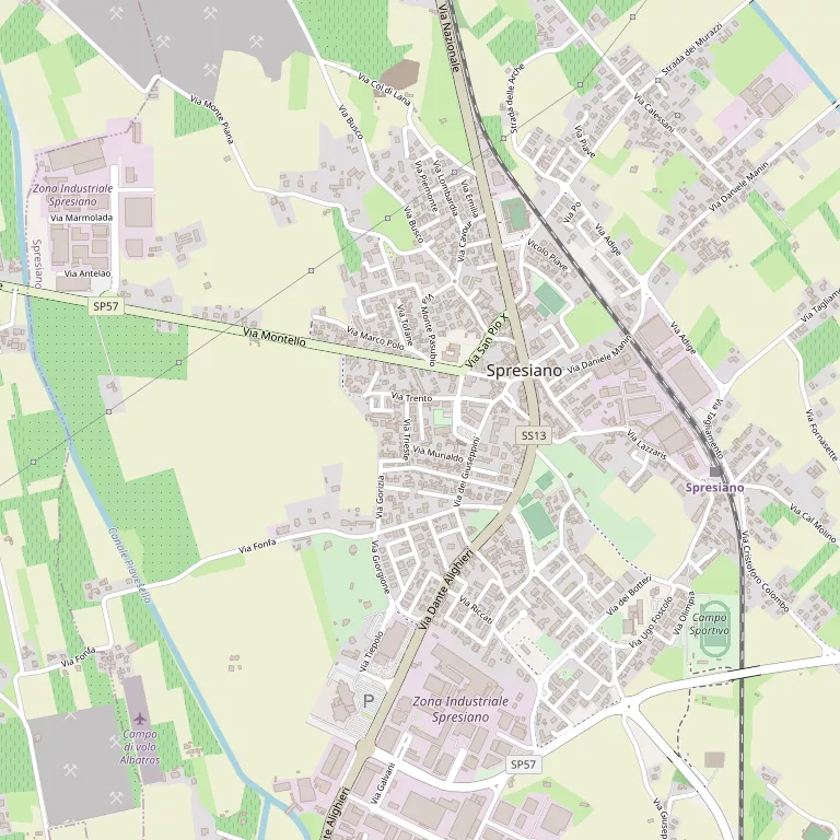 Mappa SPRESIANO