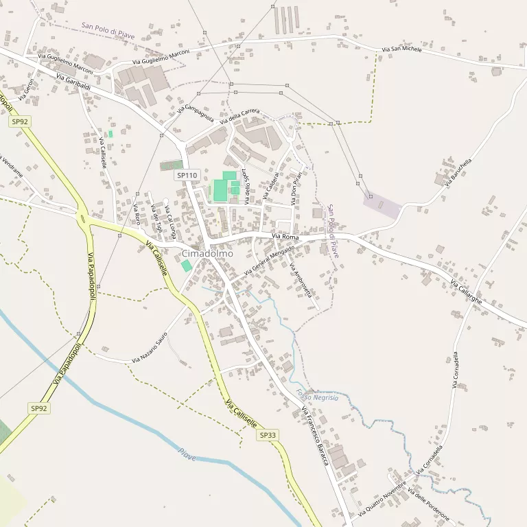 Mappa CIMADOLMO