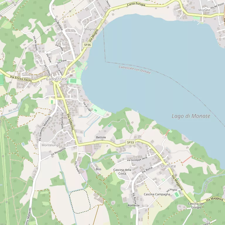 Mappa CADREZZATE CON OSMATE