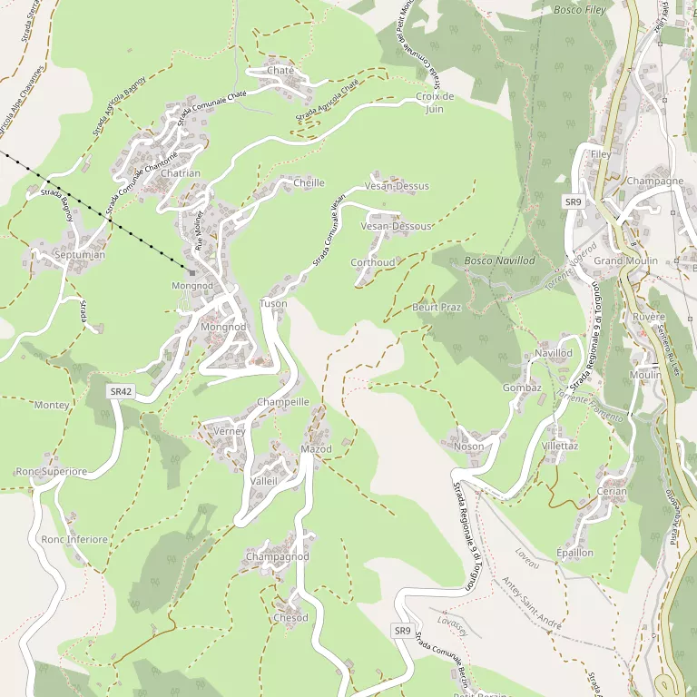 Mappa TORGNON