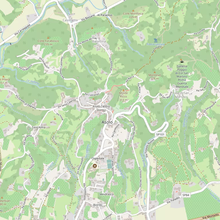 Mappa ASOLO