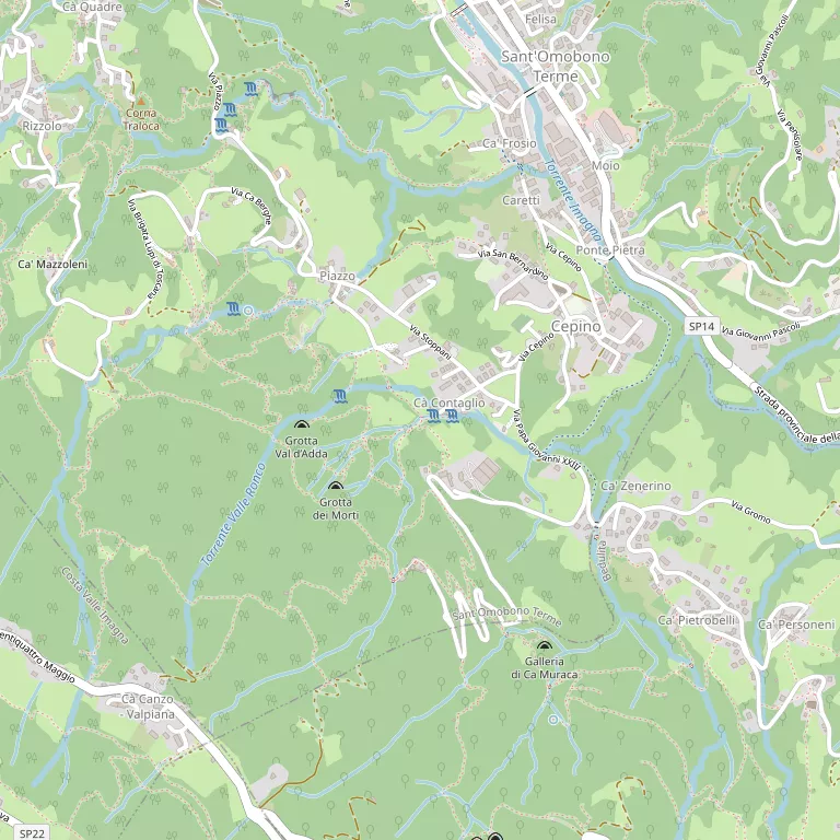 Mappa SANT'OMOBONO TERME