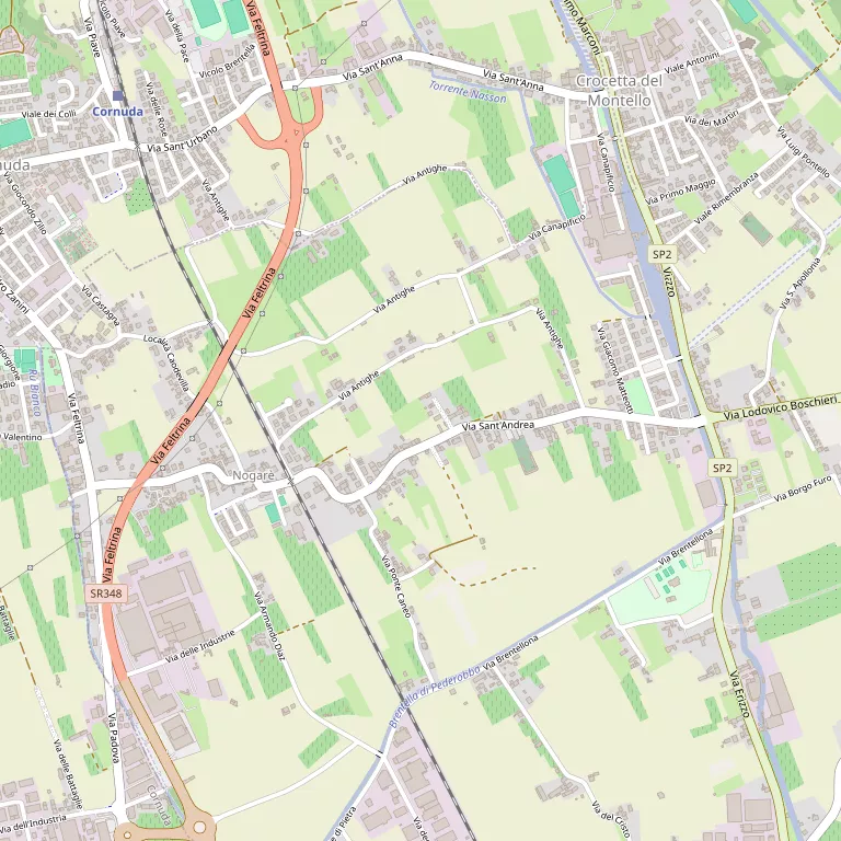 Mappa CROCETTA DEL MONTELLO