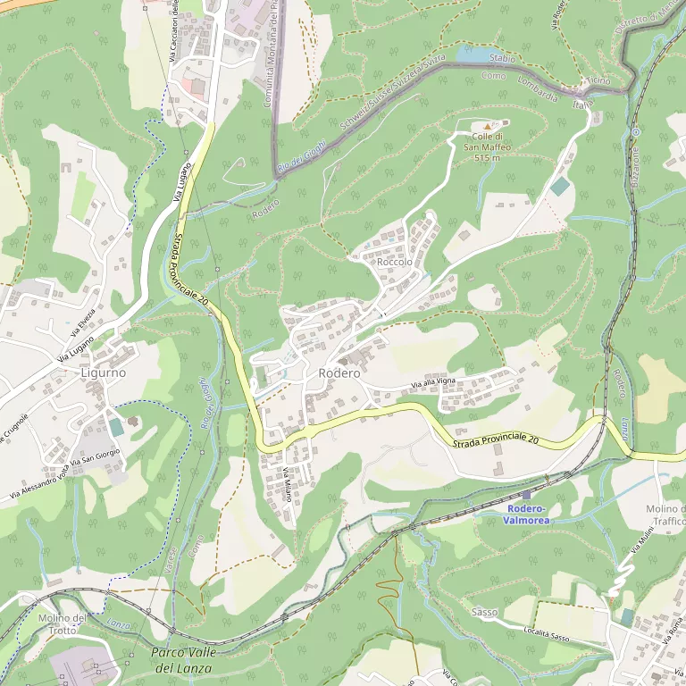 Mappa RODERO