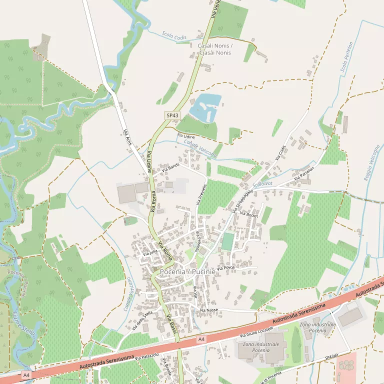 Mappa POCENIA