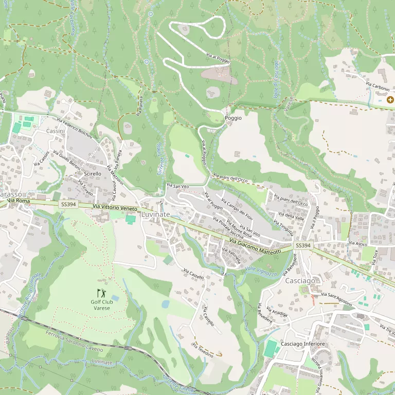 Mappa LUVINATE
