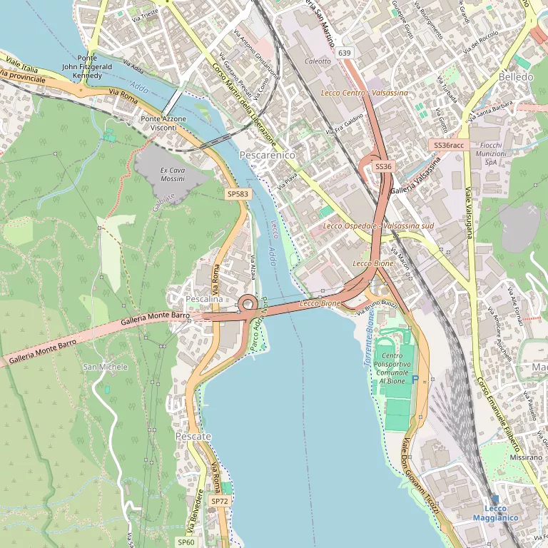 Mappa PESCATE