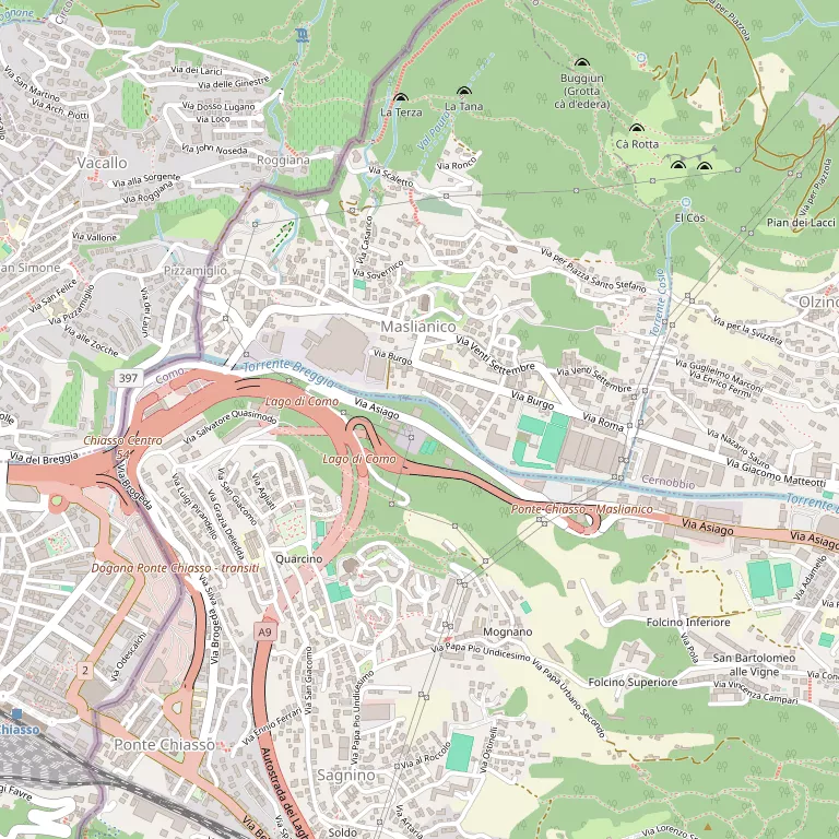 Mappa MASLIANICO