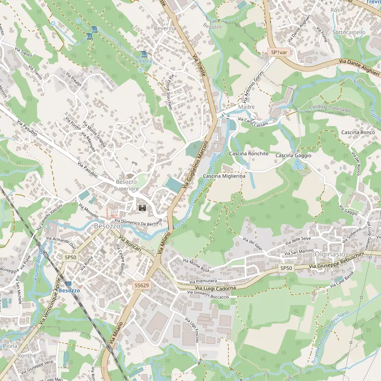 Mappa BESOZZO