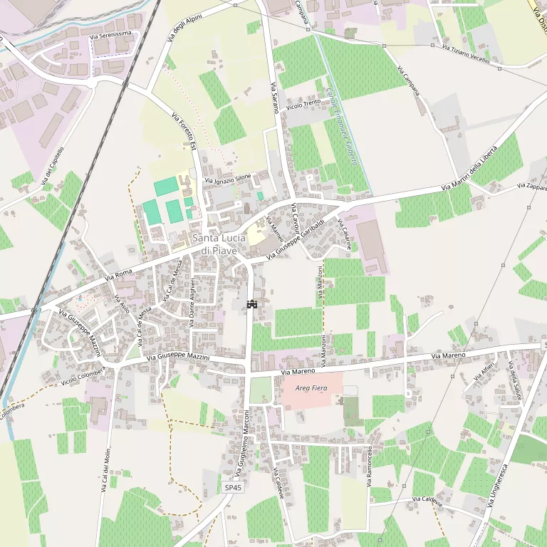 Mappa SANTA LUCIA DI PIAVE
