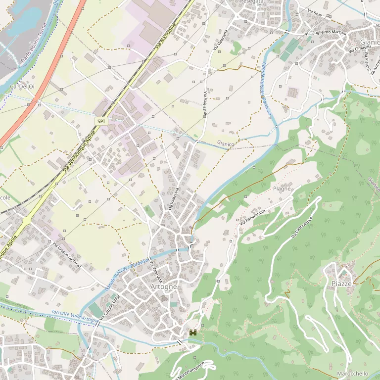 Mappa ARTOGNE