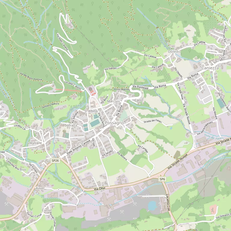 Mappa POSSAGNO