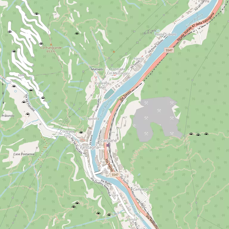 Mappa VALBRENTA