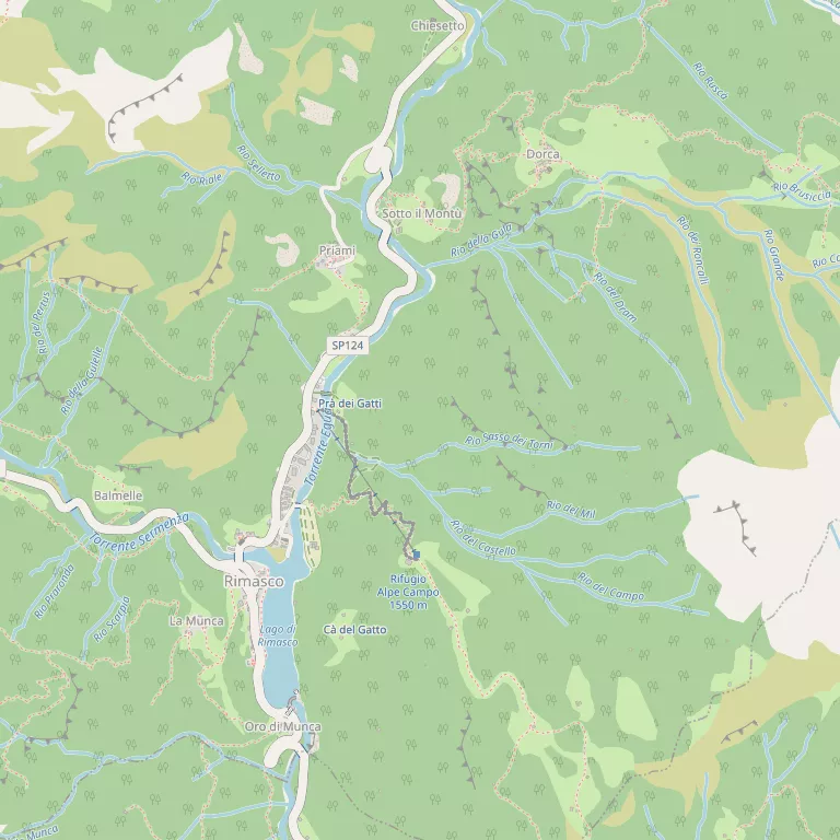 Mappa ALTO SERMENZA