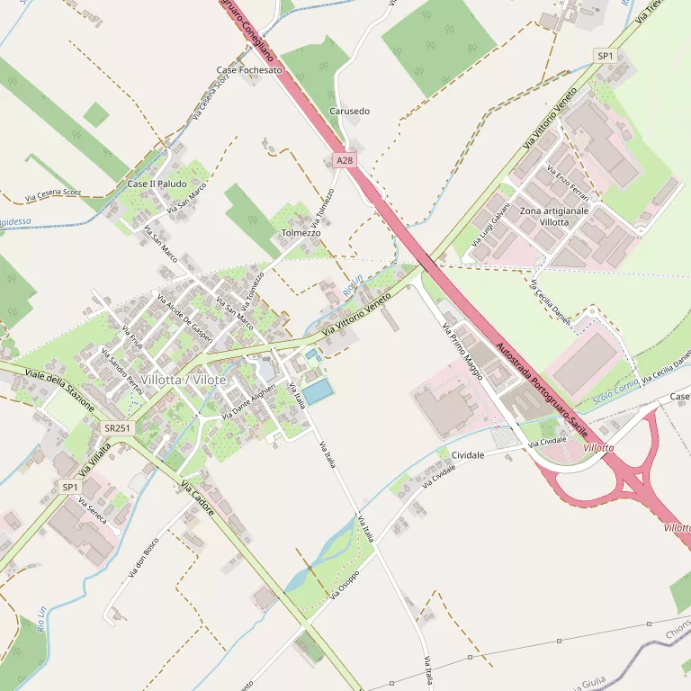 Mappa CHIONS
