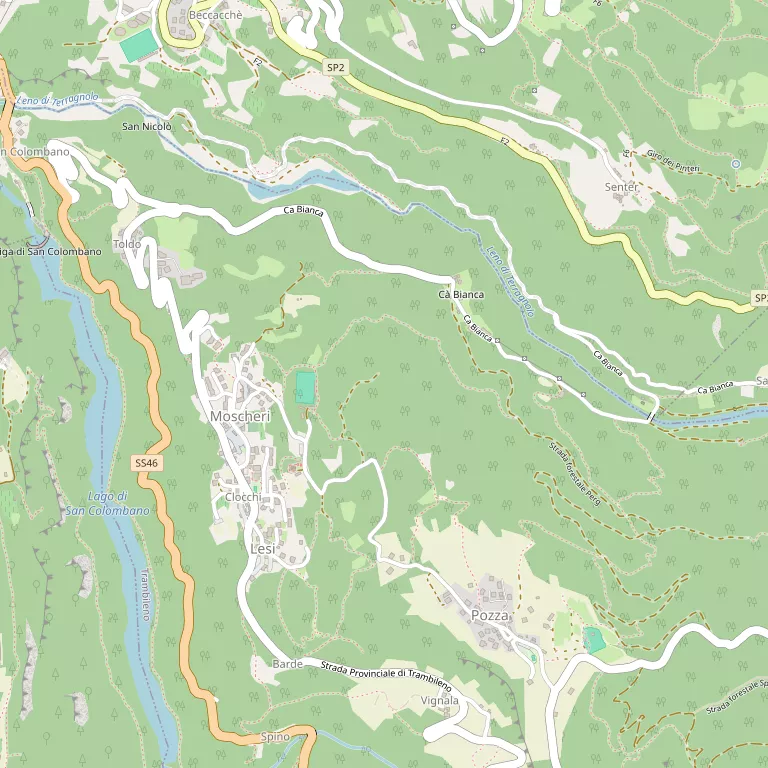 Mappa TRAMBILENO