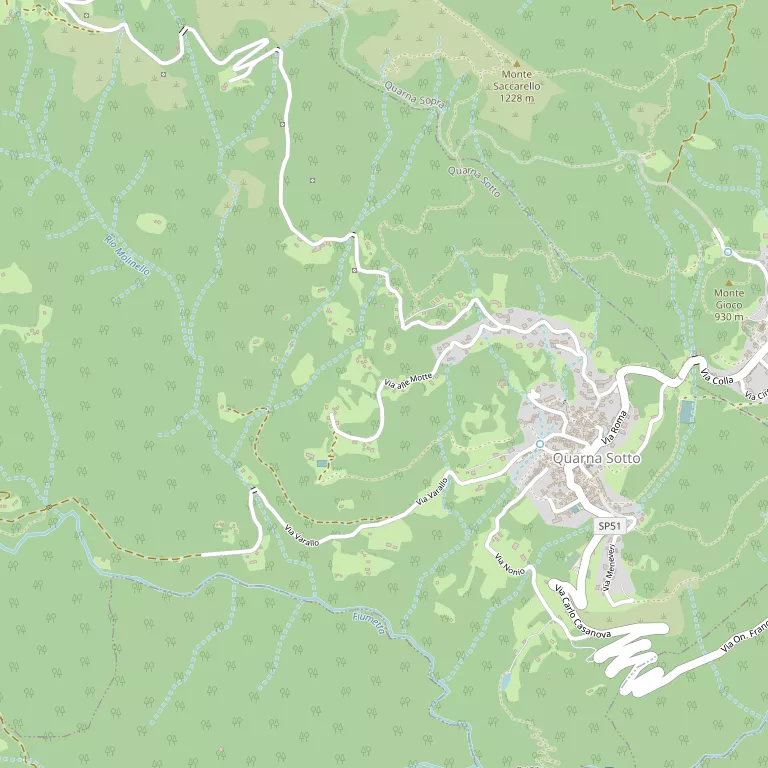 Mappa QUARNA SOTTO