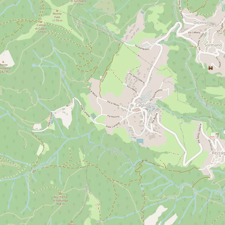 Mappa CAGLIO