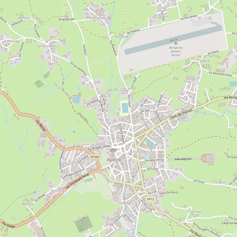 Mappa ASIAGO
