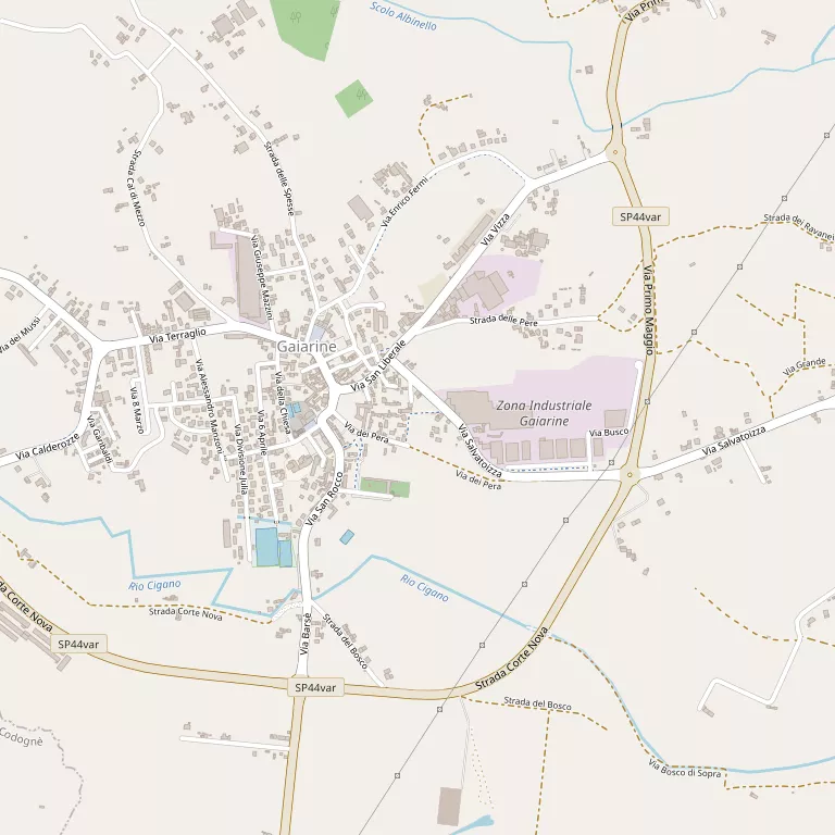 Mappa GAIARINE