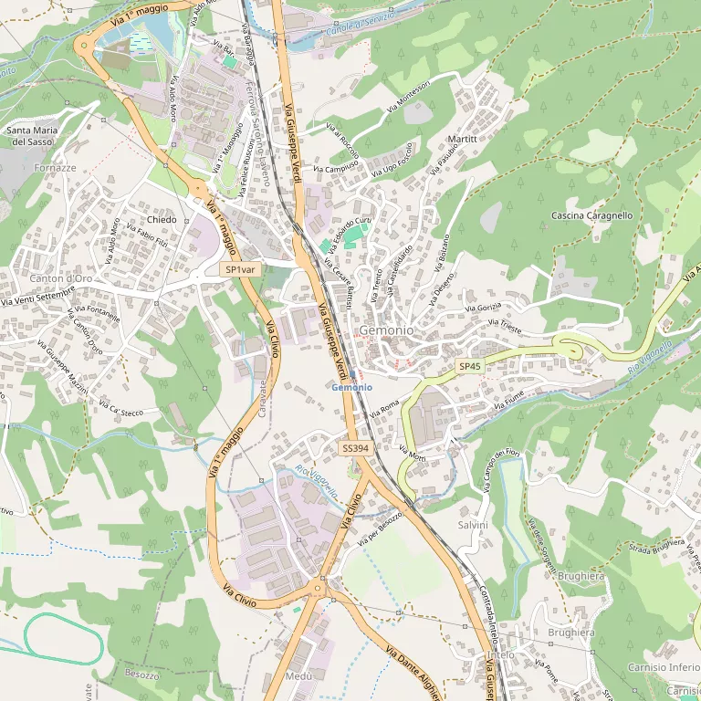 Mappa GEMONIO