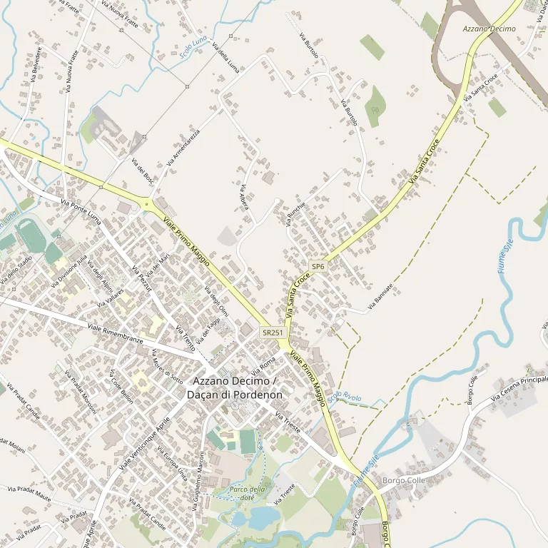 Mappa AZZANO DECIMO