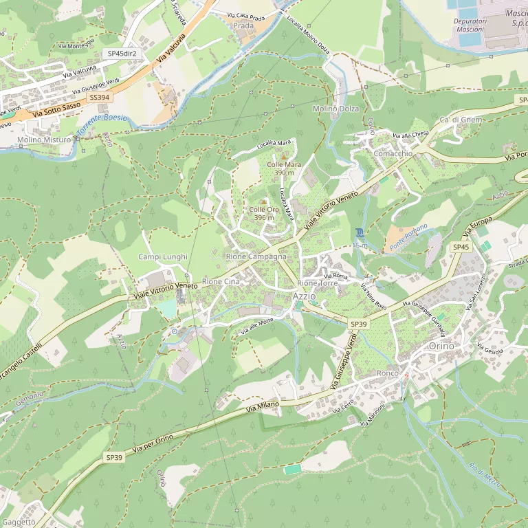 Mappa AZZIO