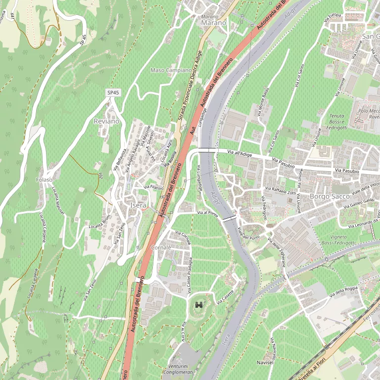 Mappa ISERA
