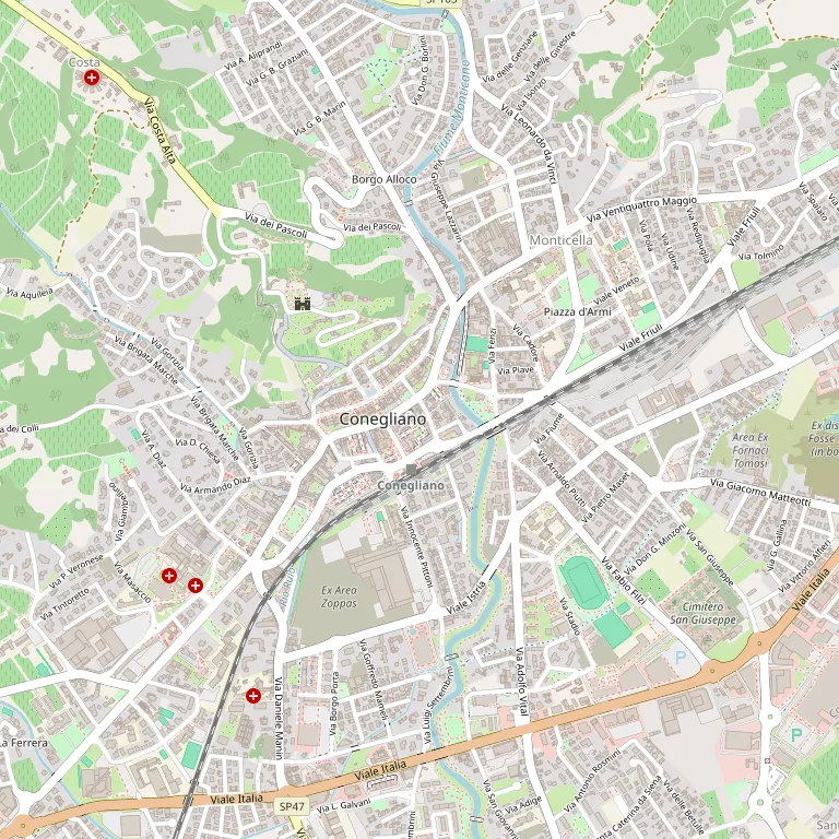 Mappa CONEGLIANO