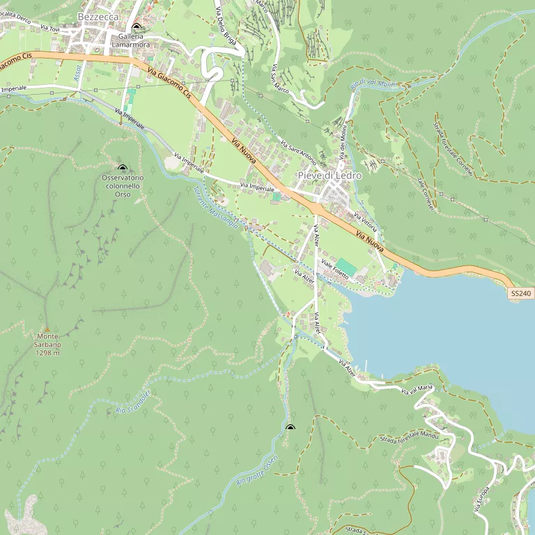 Mappa LEDRO