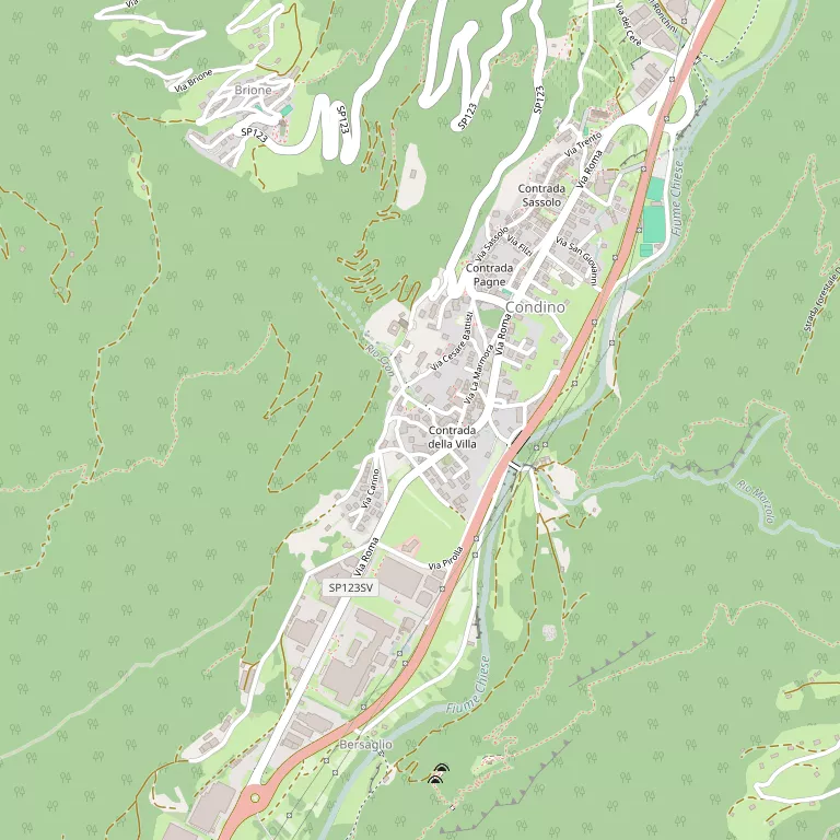 Mappa BORGO CHIESE