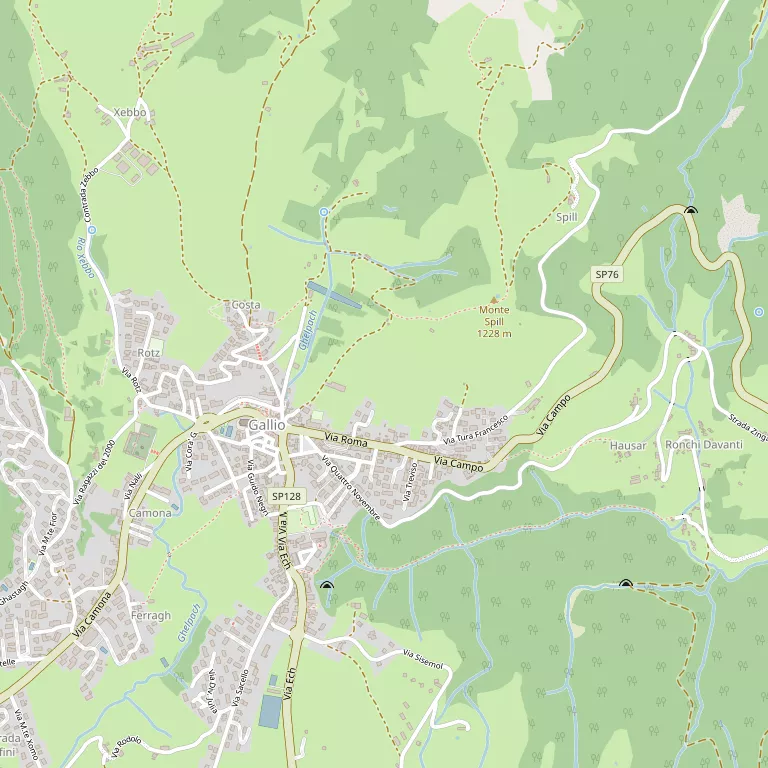 Mappa GALLIO