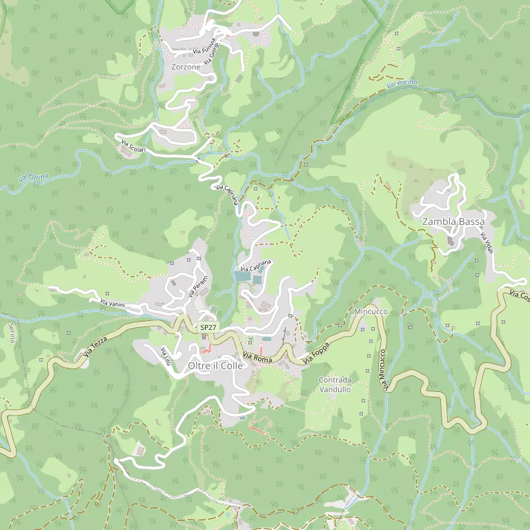 Mappa OLTRE IL COLLE