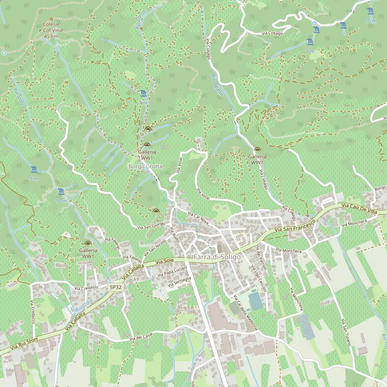 Mappa FARRA DI SOLIGO