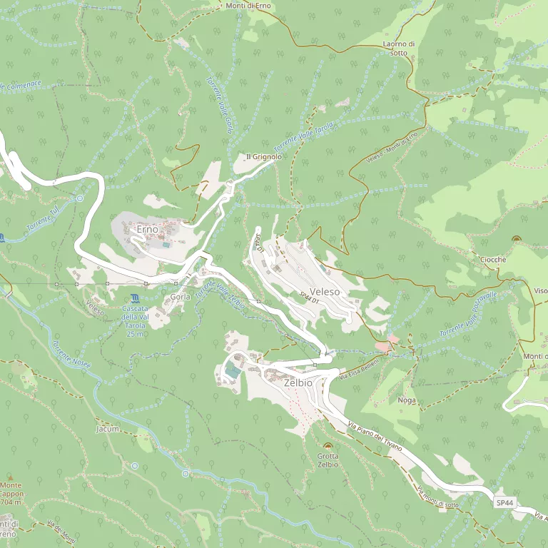 Mappa VELESO