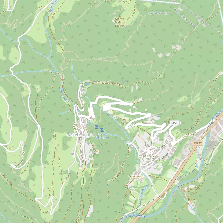 Mappa CASTEL CONDINO