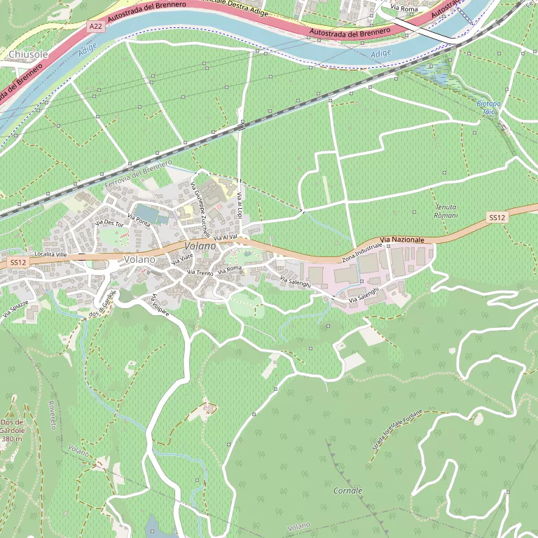 Mappa VOLANO
