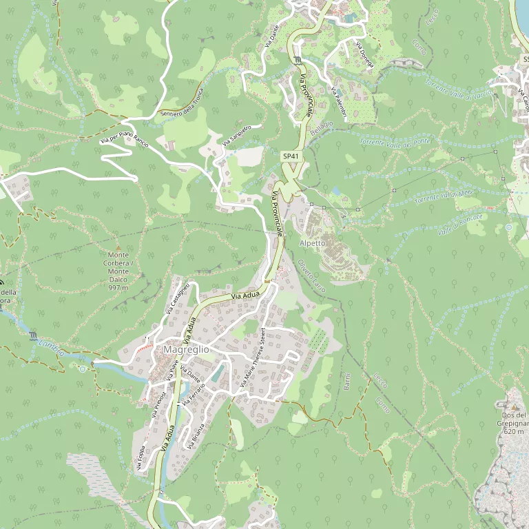 Mappa MAGREGLIO