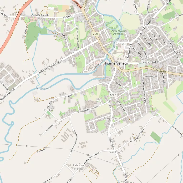 Mappa FIUME VENETO