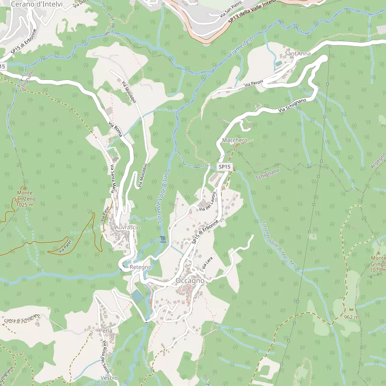 Mappa SCHIGNANO