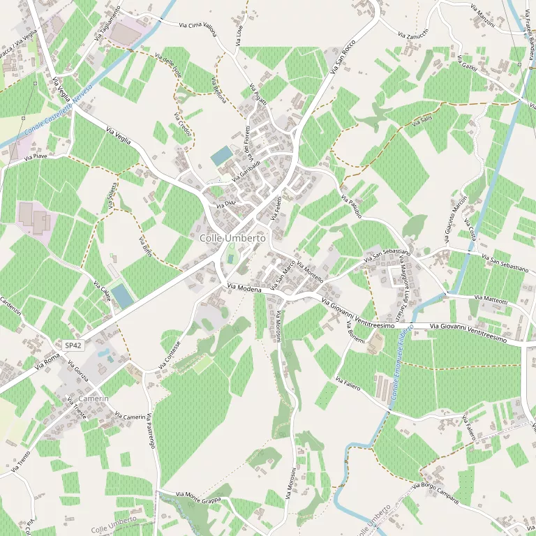 Mappa COLLE UMBERTO