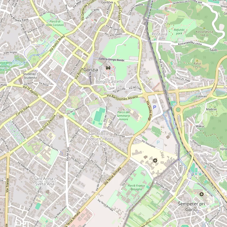 Mappa GORIZIA