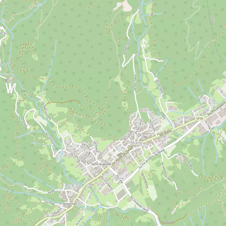 Mappa MIANE
