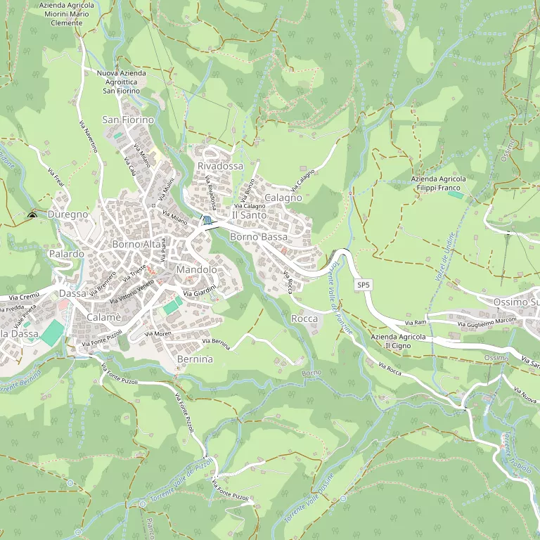 Mappa BORNO