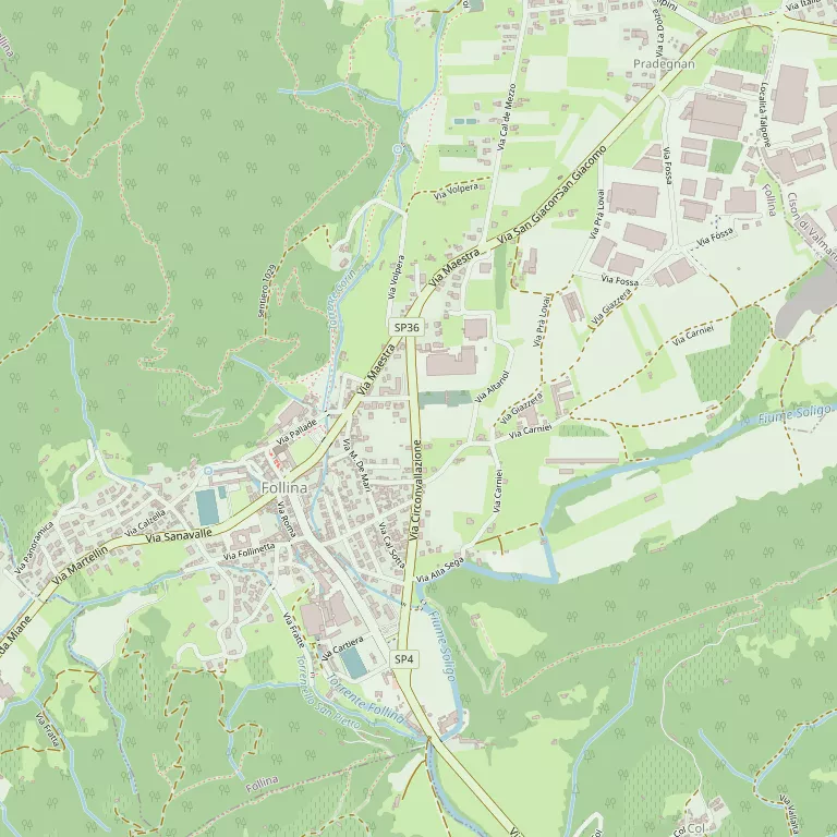 Mappa FOLLINA