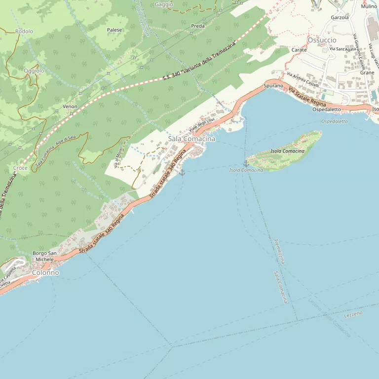 Mappa SALA COMACINA