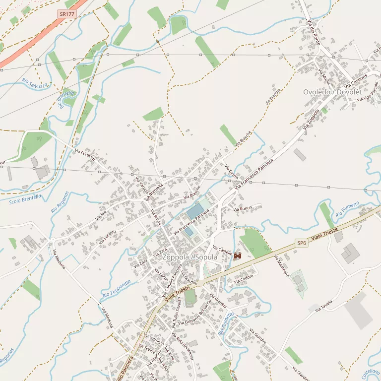 Mappa ZOPPOLA
