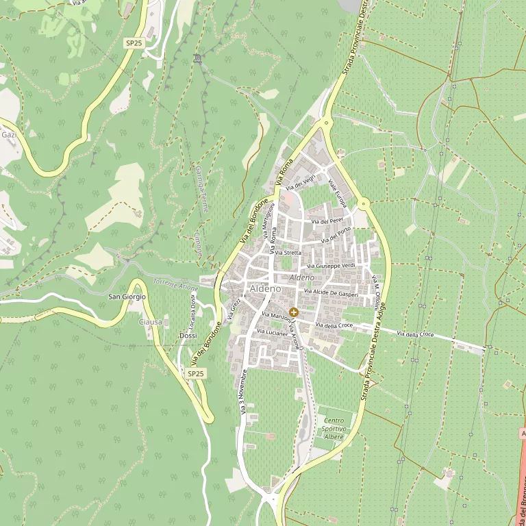 Mappa ALDENO