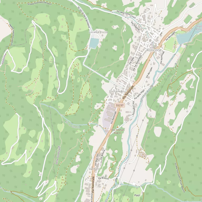 Mappa SELLA GIUDICARIE