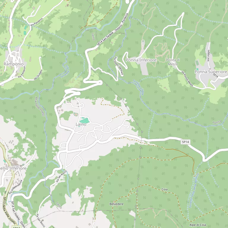 Mappa LAINO